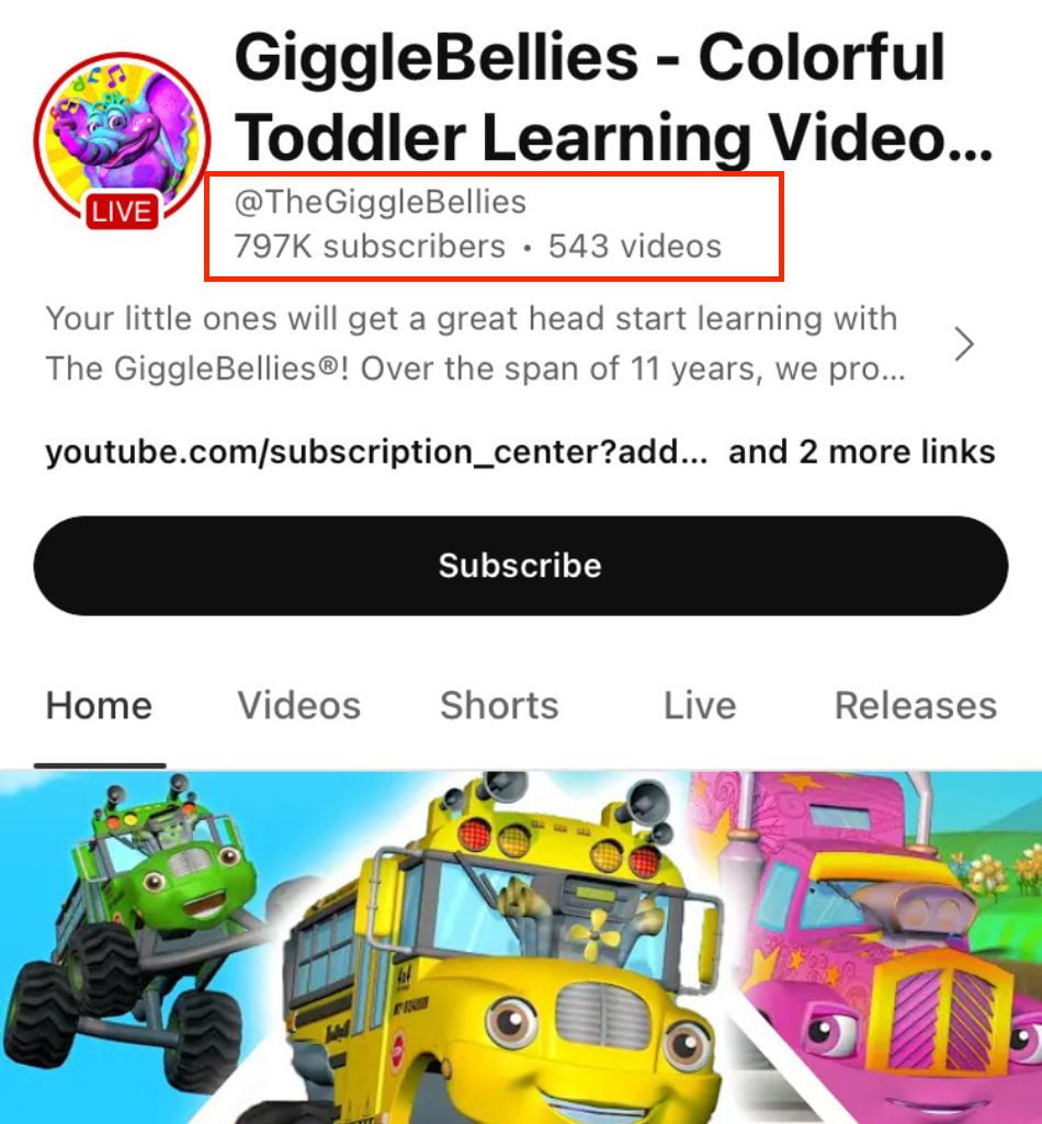 GiggleBellies (The Learning Station) 1 GiggleBellies (The Learning Station) 1
