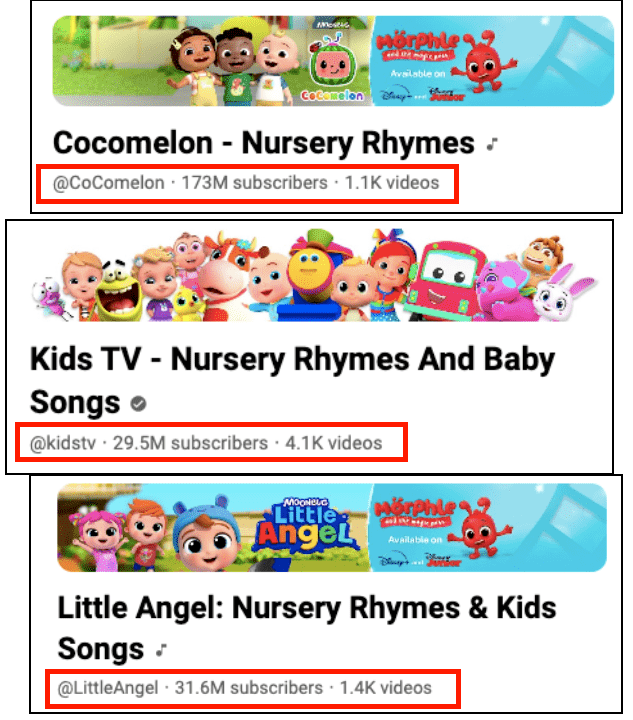 viral kids channel 03 Mob