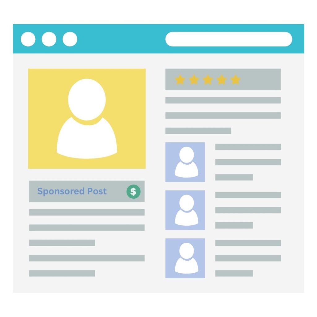 Sponsored Content and Reviews