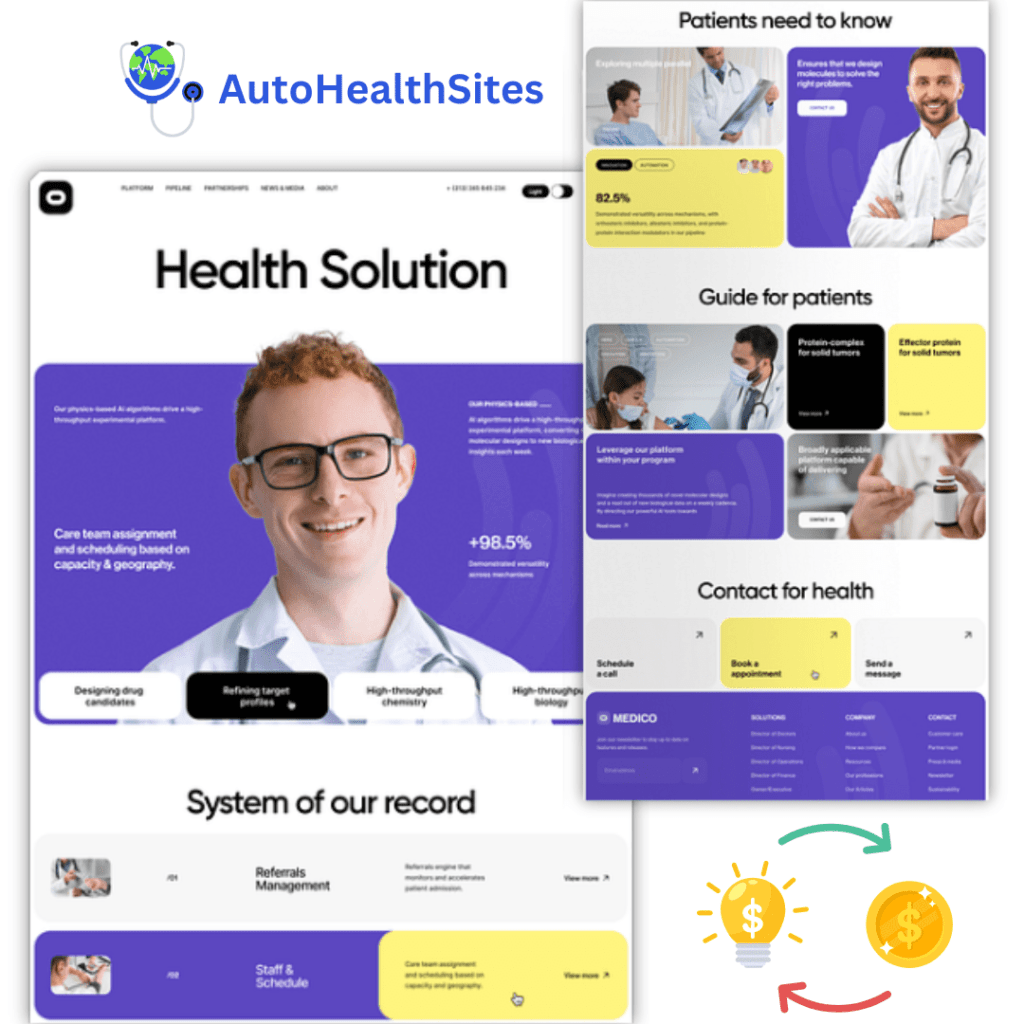 Introducing AutoHealthSites